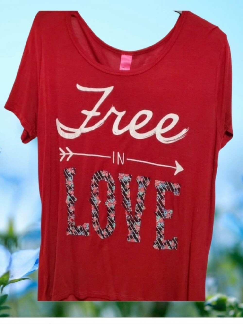 Free in Love Graphic T-Shirt